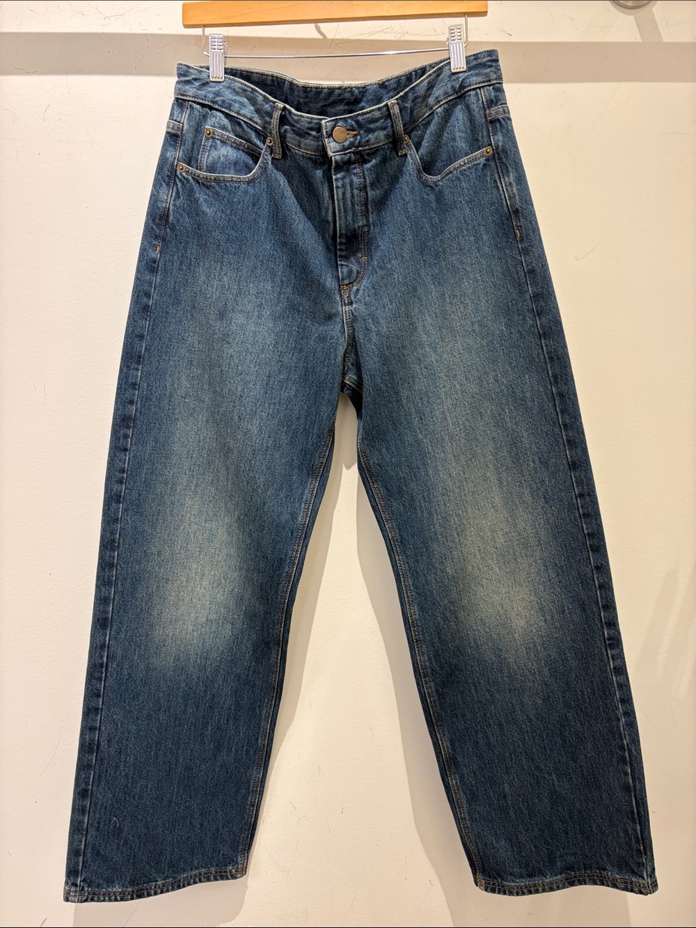 Soeur Women’s Harrison Wide-Leg Blue Jean Size 38/6